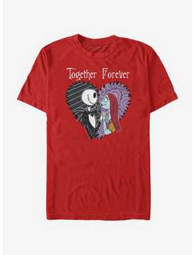 The Nightmare Before Christmas Together Forever T-Shirt, , hi-res