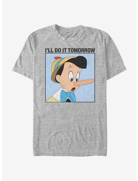 Disney Pinocchio Do It Tomorrow T-Shirt, , hi-res