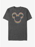 Disney Mickey Mouse Rainbow Ears T-Shirt, CHAR HTR, hi-res