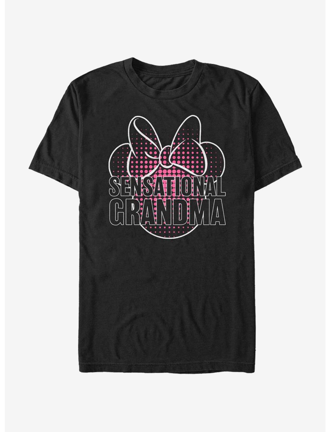 Disney Mickey Mouse Sensational Grandma T-Shirt, BLACK, hi-res