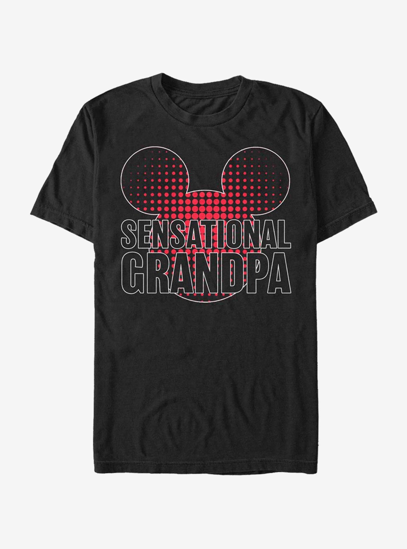 Disney Mickey Mouse Sensational Grandpa T-Shirt