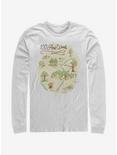 Disney Winnie The Pooh 100 Acre Map Long-Sleeve T-Shirt, WHITE, hi-res