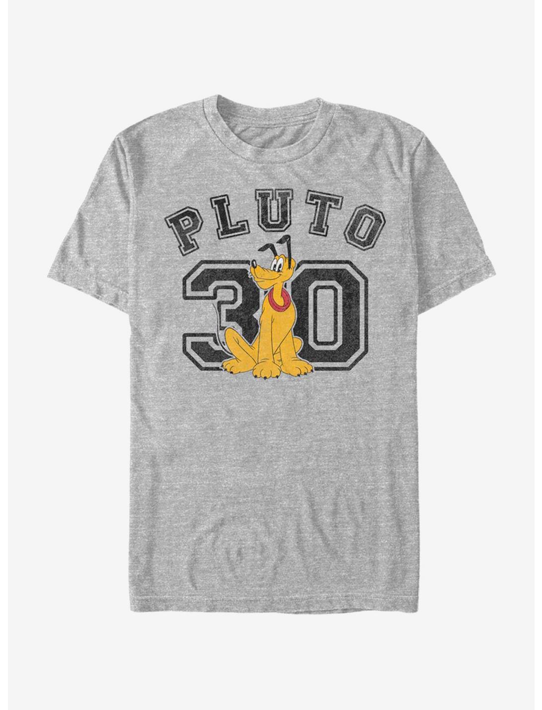 Disney Mickey Mouse Pluto Collegiate T-Shirt, ATH HTR, hi-res