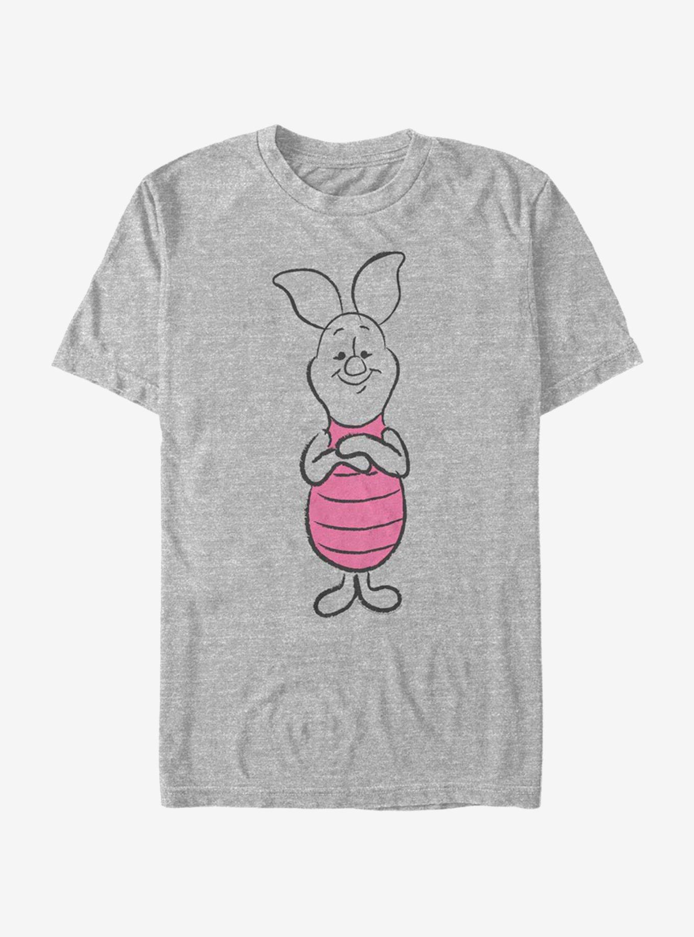 Disney Winnie The Pooh Basic Sketch Piglet T-Shirt, , hi-res
