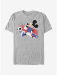 Disney Mickey Mouse USA Kick T-Shirt, ATH HTR, hi-res
