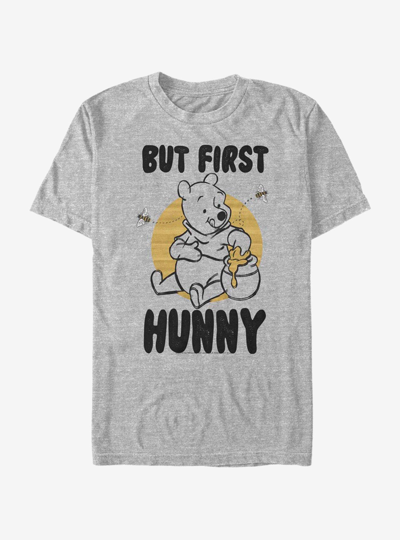 Disney Winnie The Pooh First Hunny T-Shirt, ATH HTR, hi-res