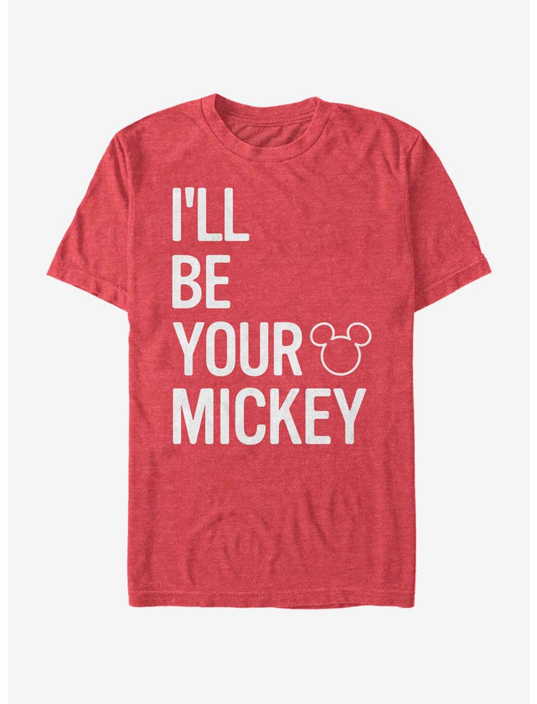 Disney Mickey Mouse Your Mickey T-Shirt, RED HTR, hi-res