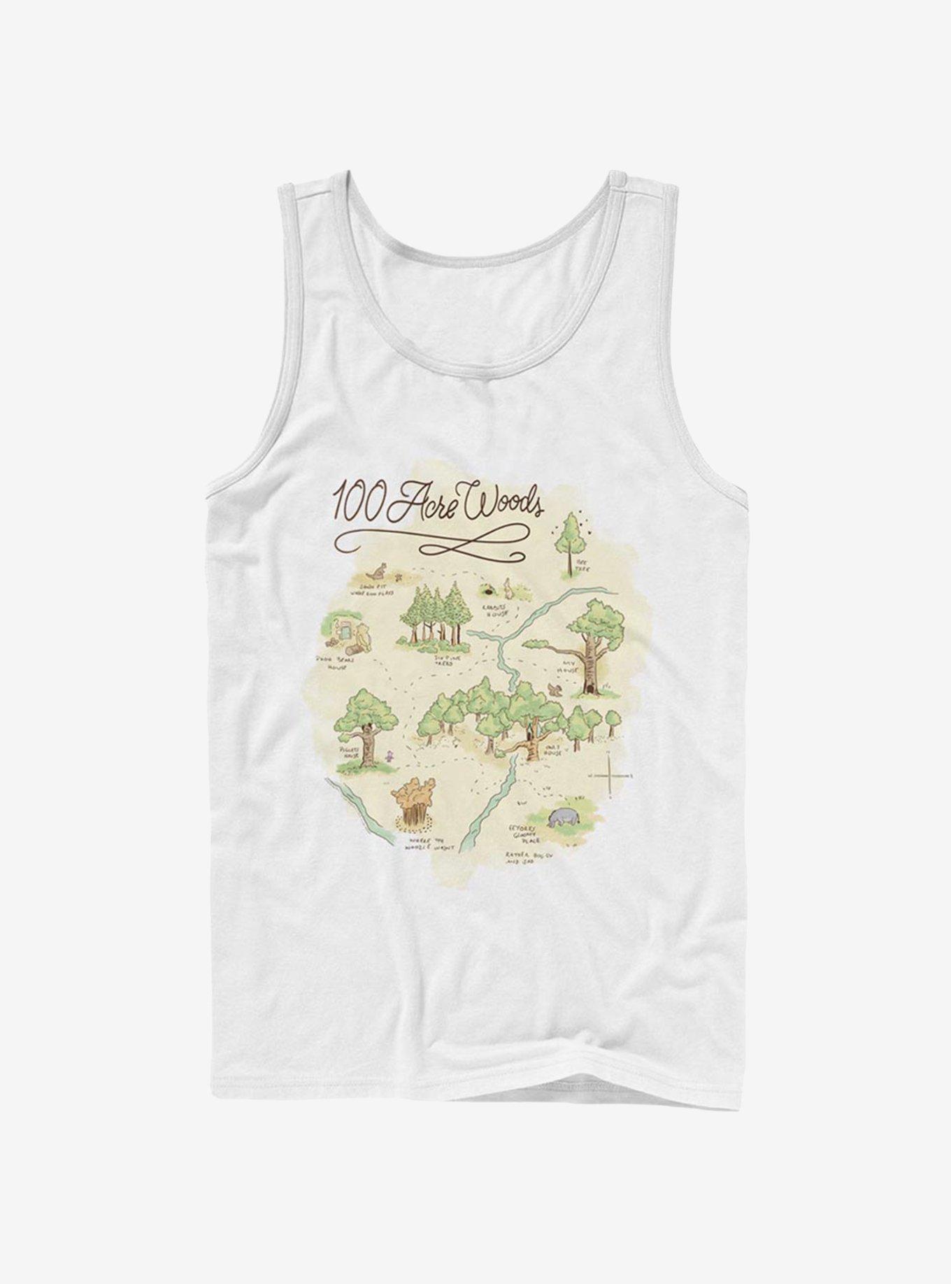 Disney Winnie The Pooh 100 Acre Map Tank, , hi-res