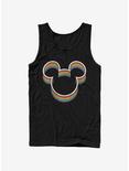 Disney Mickey Mouse Rainbow Ears Tank, BLACK, hi-res