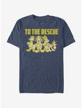 Disney Mickey Mouse Thanks Firefighters T-Shirt, NAVY HTR, hi-res