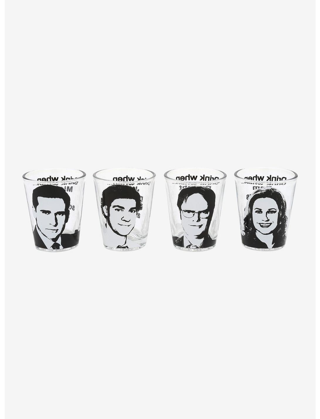 The Office Character Game Mini Glass Set, , hi-res