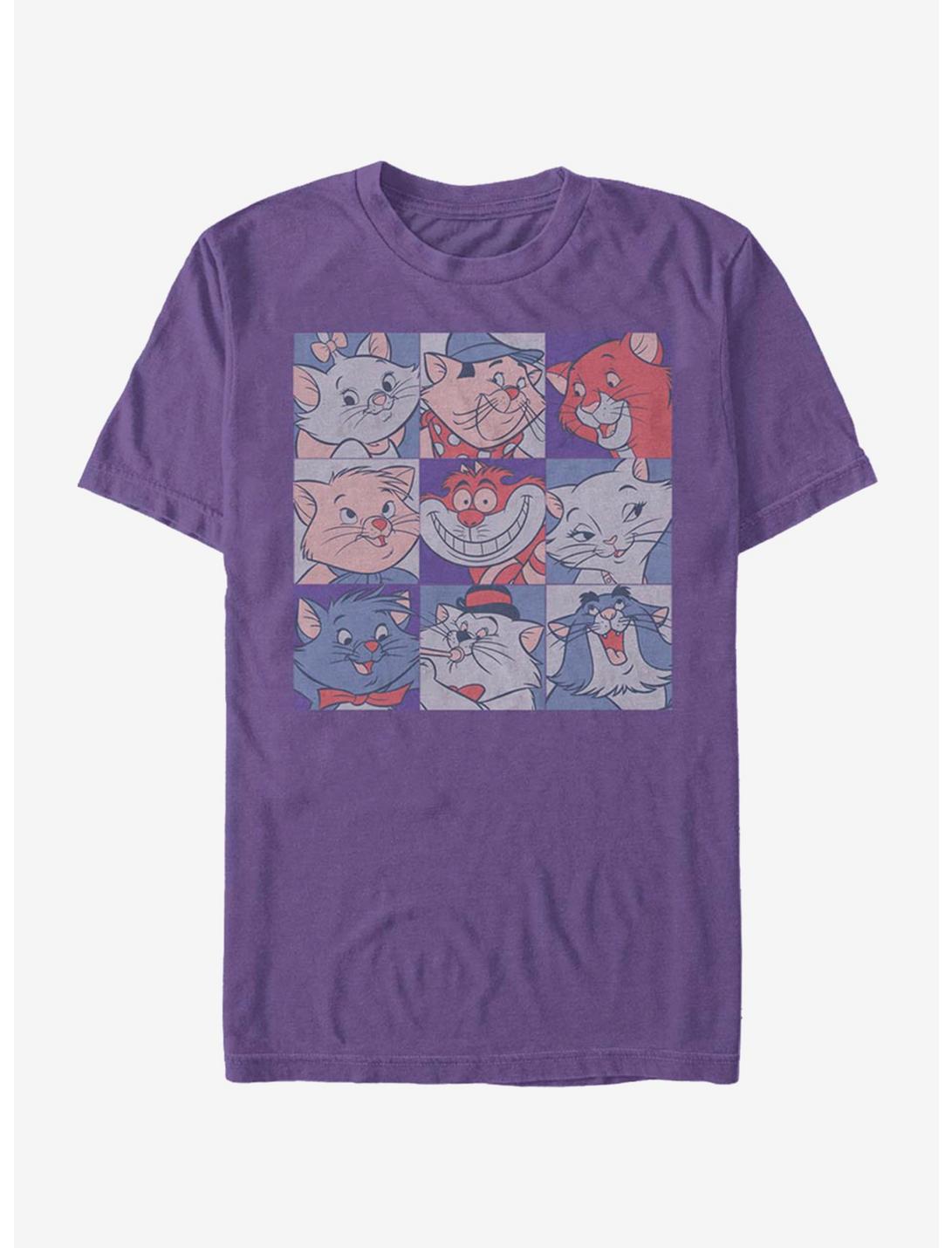 Disney Cats Squared T-Shirt, PURPLE, hi-res
