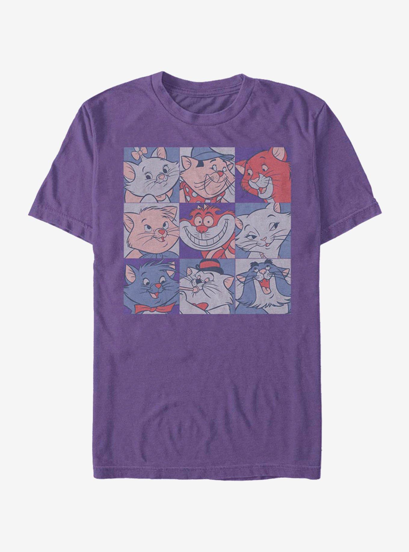 Disney Cats Squared T-Shirt, PURPLE, hi-res