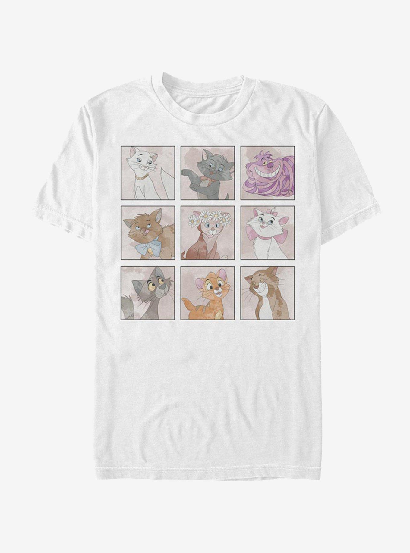 Disney Kitties T-Shirt, WHITE, hi-res