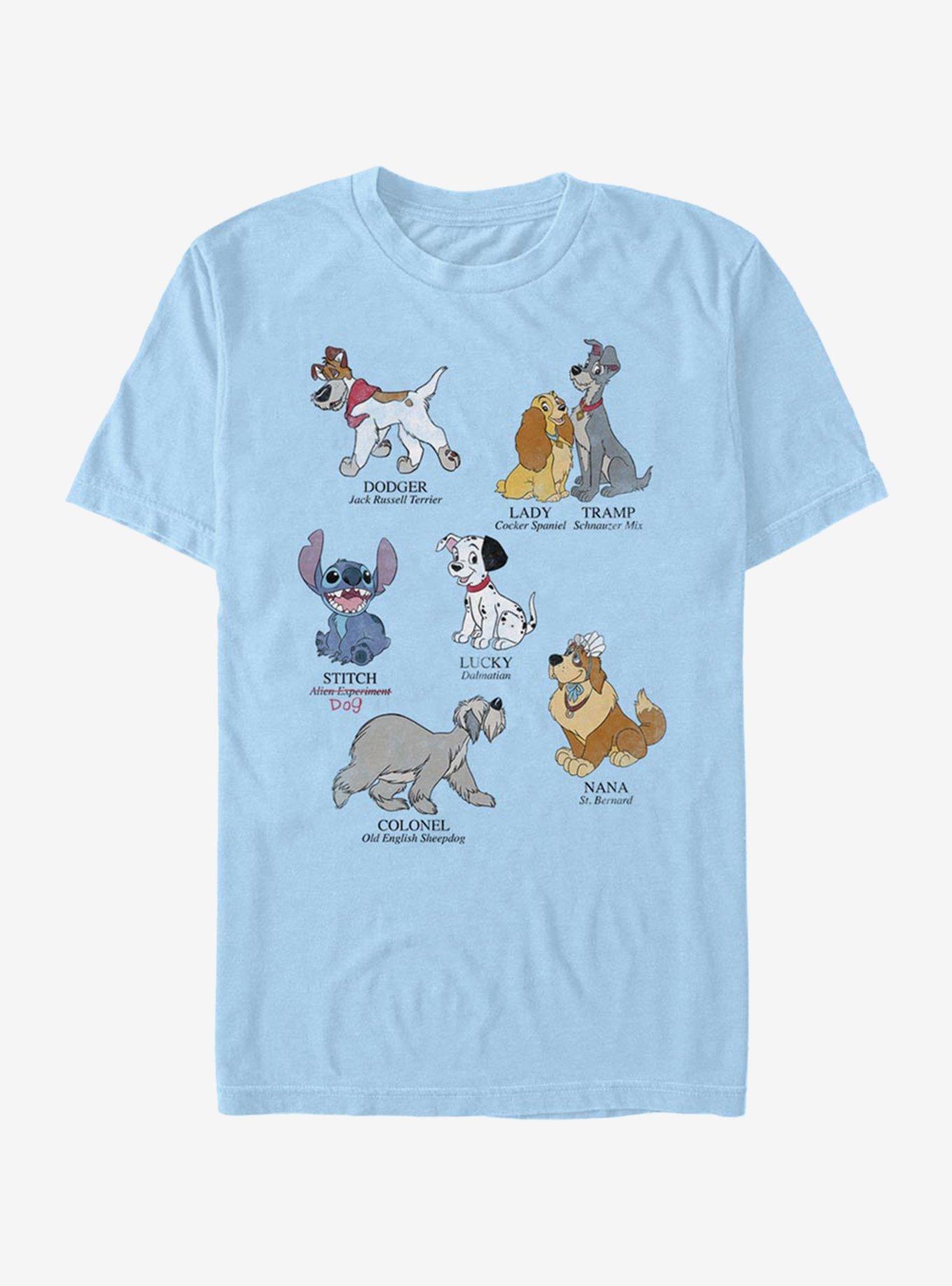 Disney Dog Breeds T-Shirt, LT BLUE, hi-res