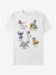 Disney Dog Breeds T-Shirt, WHITE, hi-res