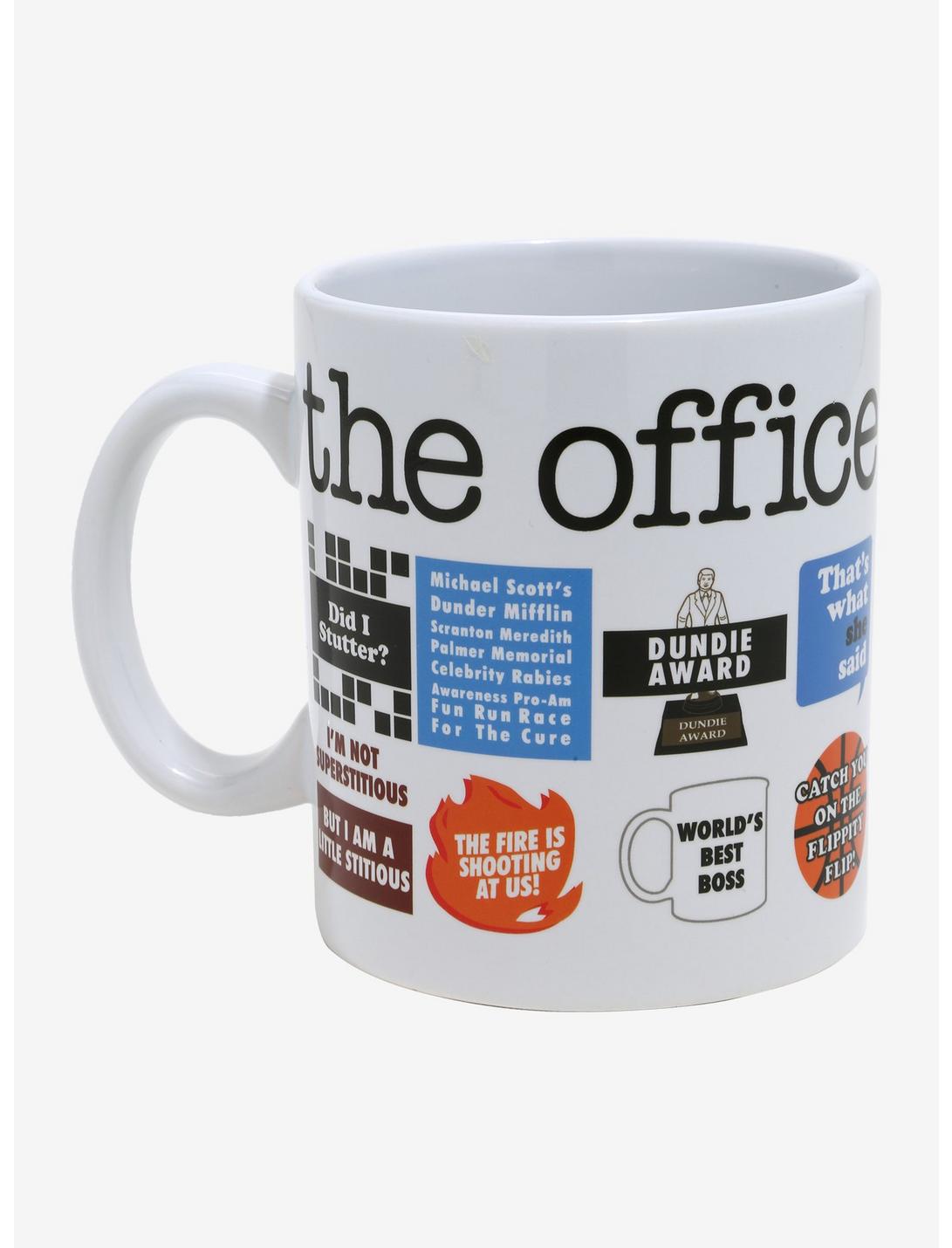 The Office Quote Logo Mug, , hi-res