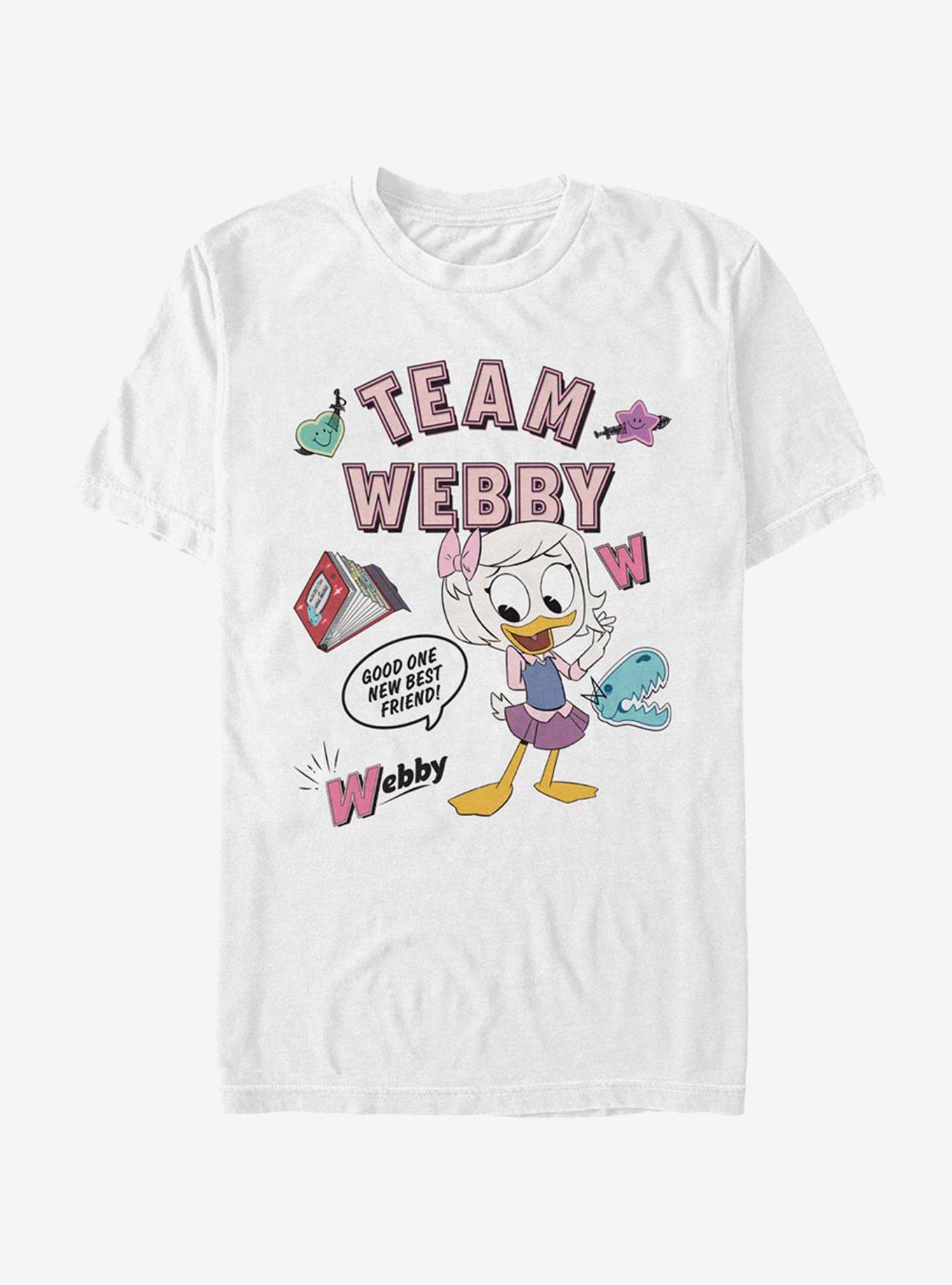 Disney DuckTales Team Webby T-Shirt, WHITE, hi-res