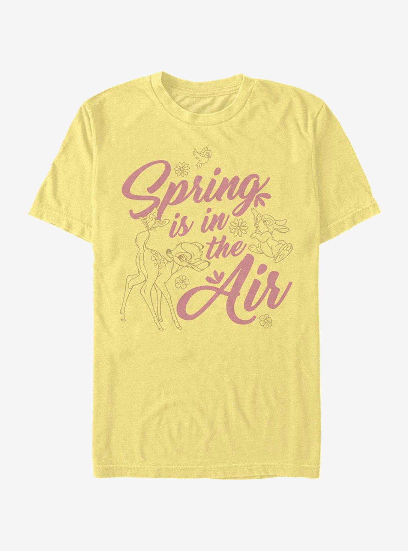 Disney Bambi Spring Forest T-Shirt, BANANA, hi-res