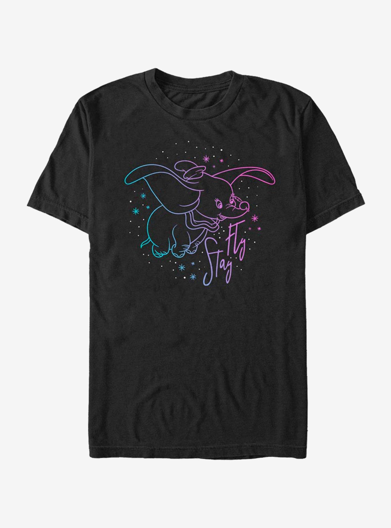 Disney Dumbo Stay Fly Dumbo T-Shirt, BLACK, hi-res