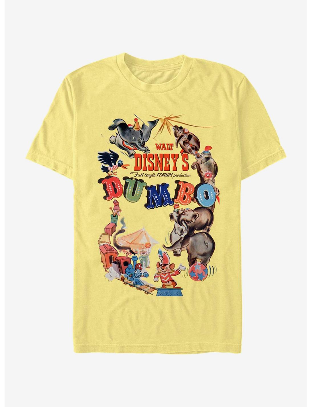 Disney Dumbo Theatrical Poster T-Shirt, BANANA, hi-res