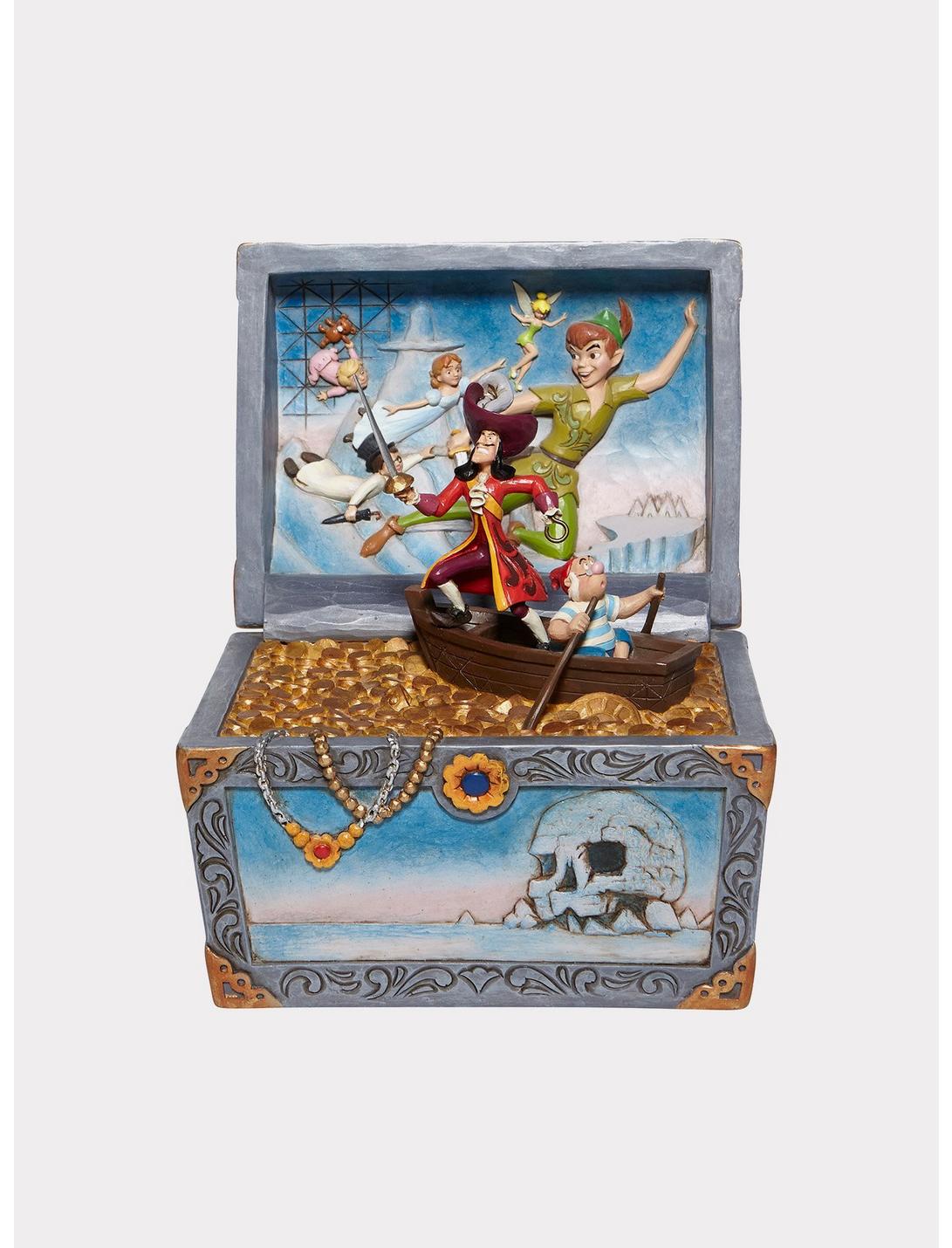 Disney Traditions Jim Shore Peter Pan Treasure Chest Scene Figurine, , hi-res
