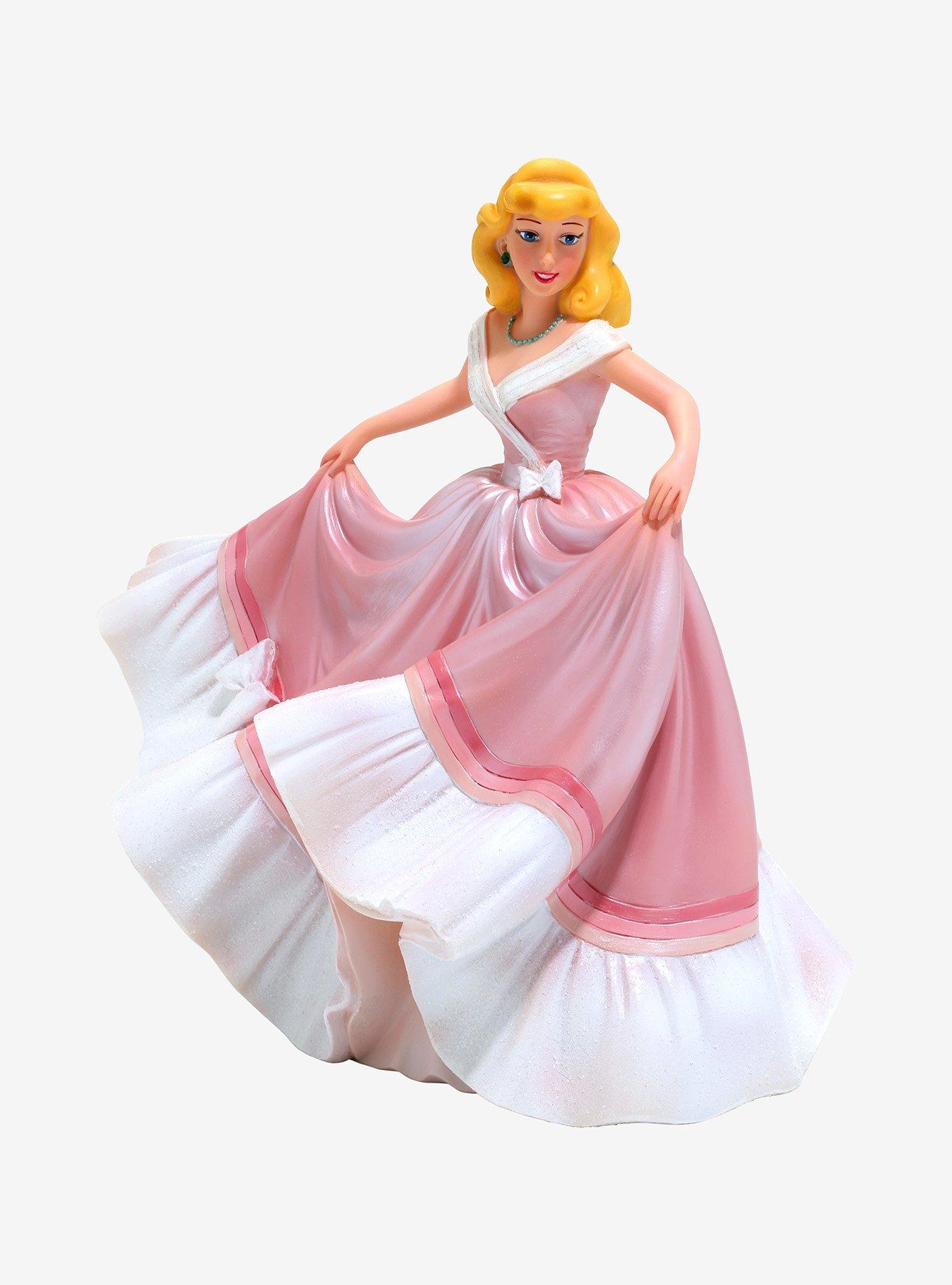 Disney Cinderella Couture De Force Pink Dress Figurine, , hi-res