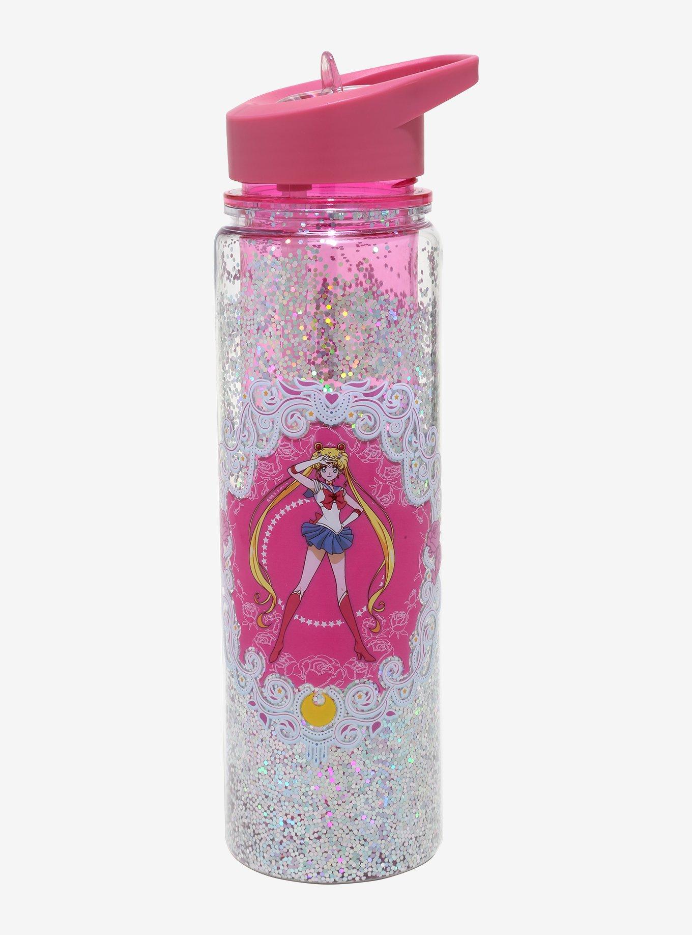 Harley Quinn Glitter Name Tritan Water Bottle