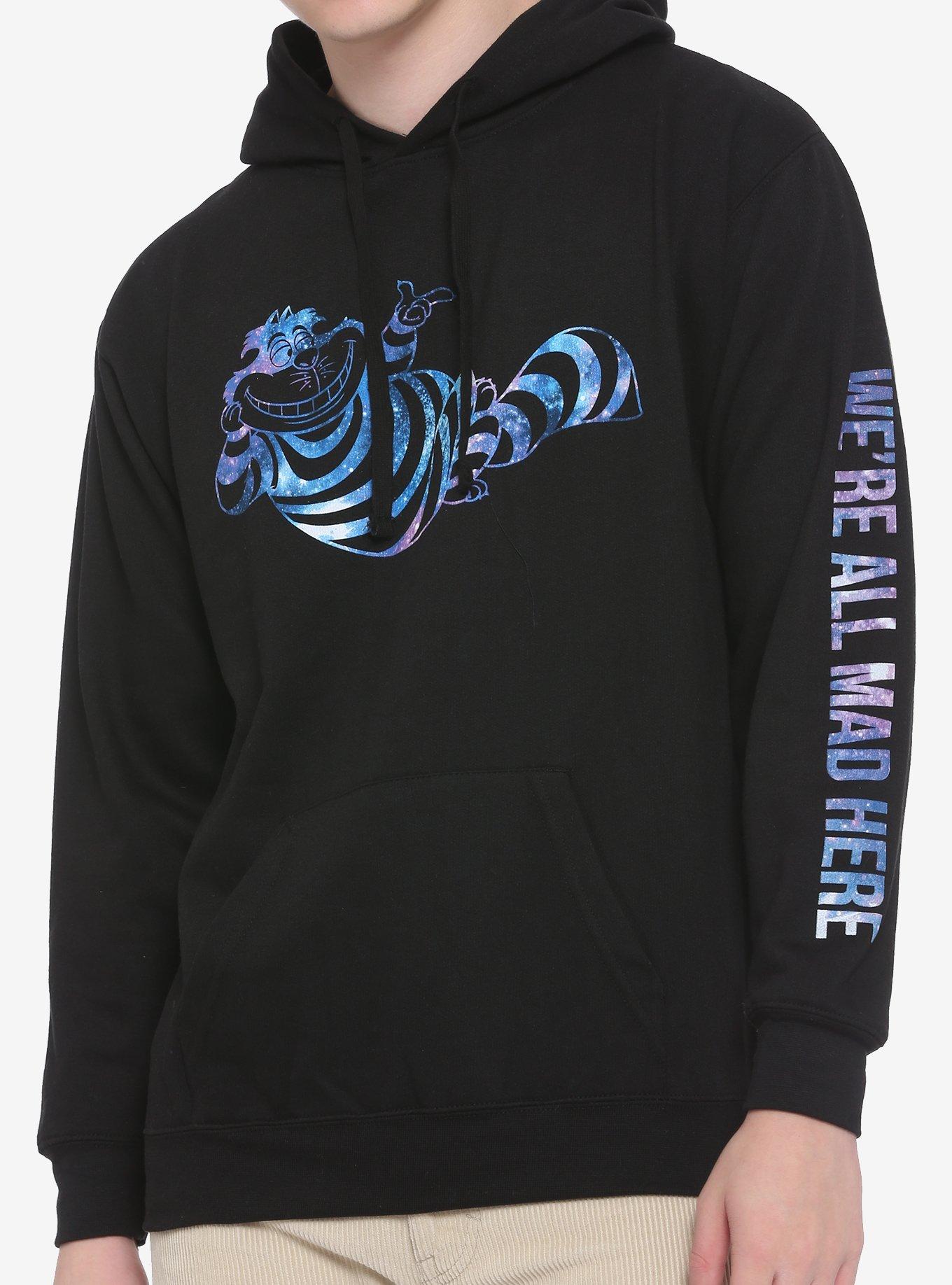 Disney Alice In Wonderland Galaxy Cheshire Cat Hoodie, MULTI, hi-res