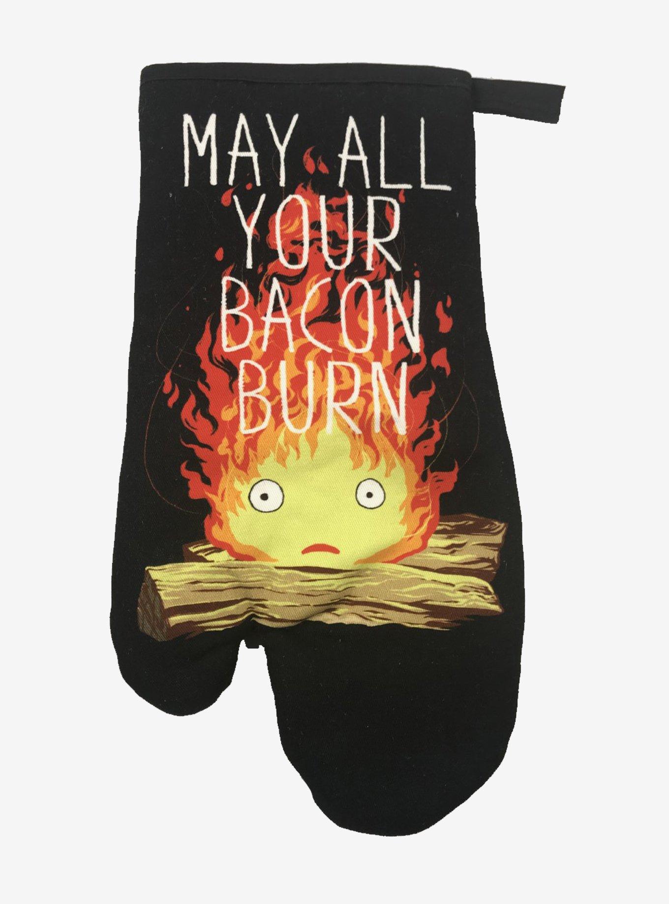 Studio Ghibli Howl's Moving Castle Calcifer Bacon Kitchen Set, , hi-res
