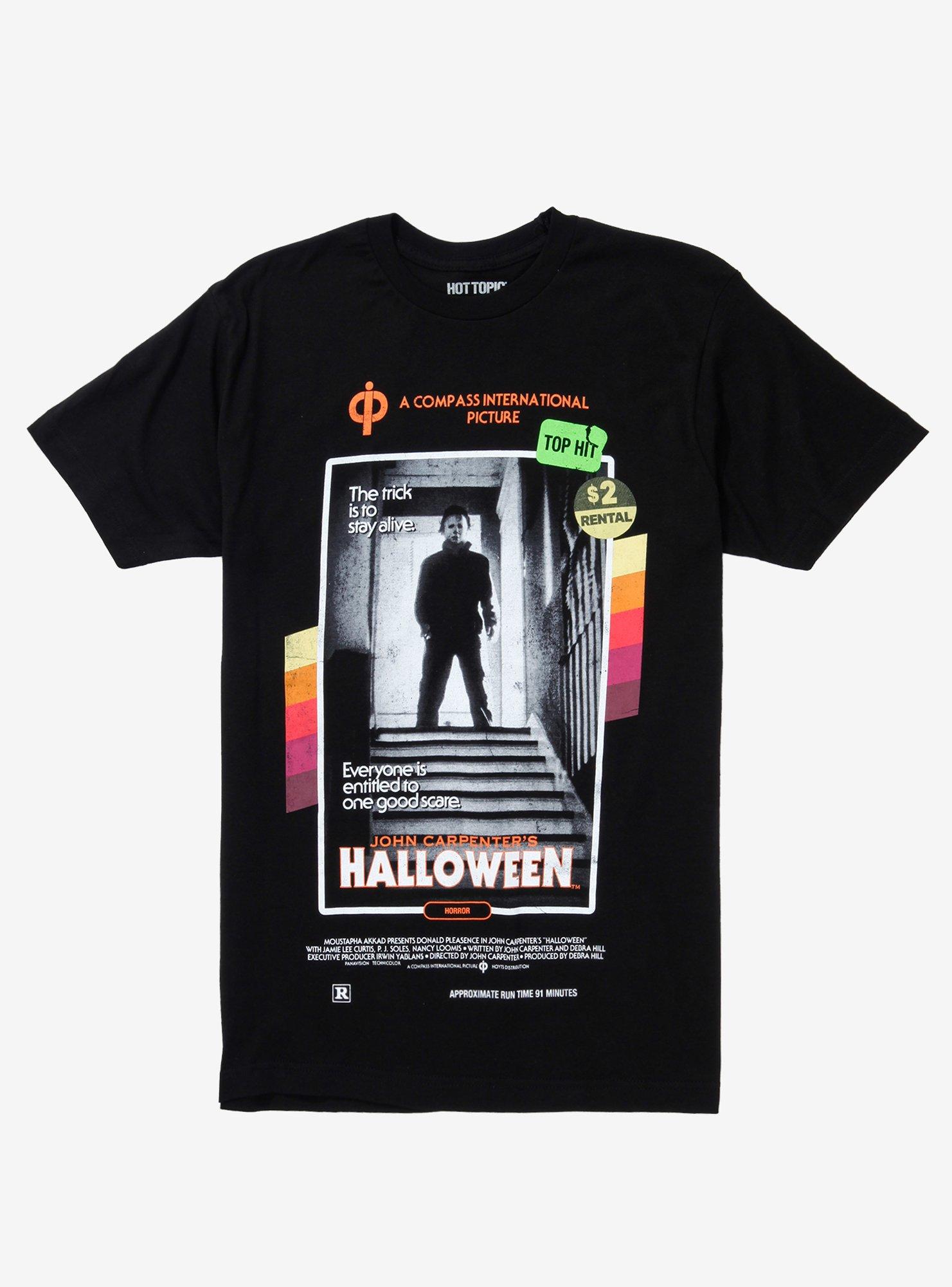 Halloween Retro VHS Cover T-Shirt, MULTI, hi-res
