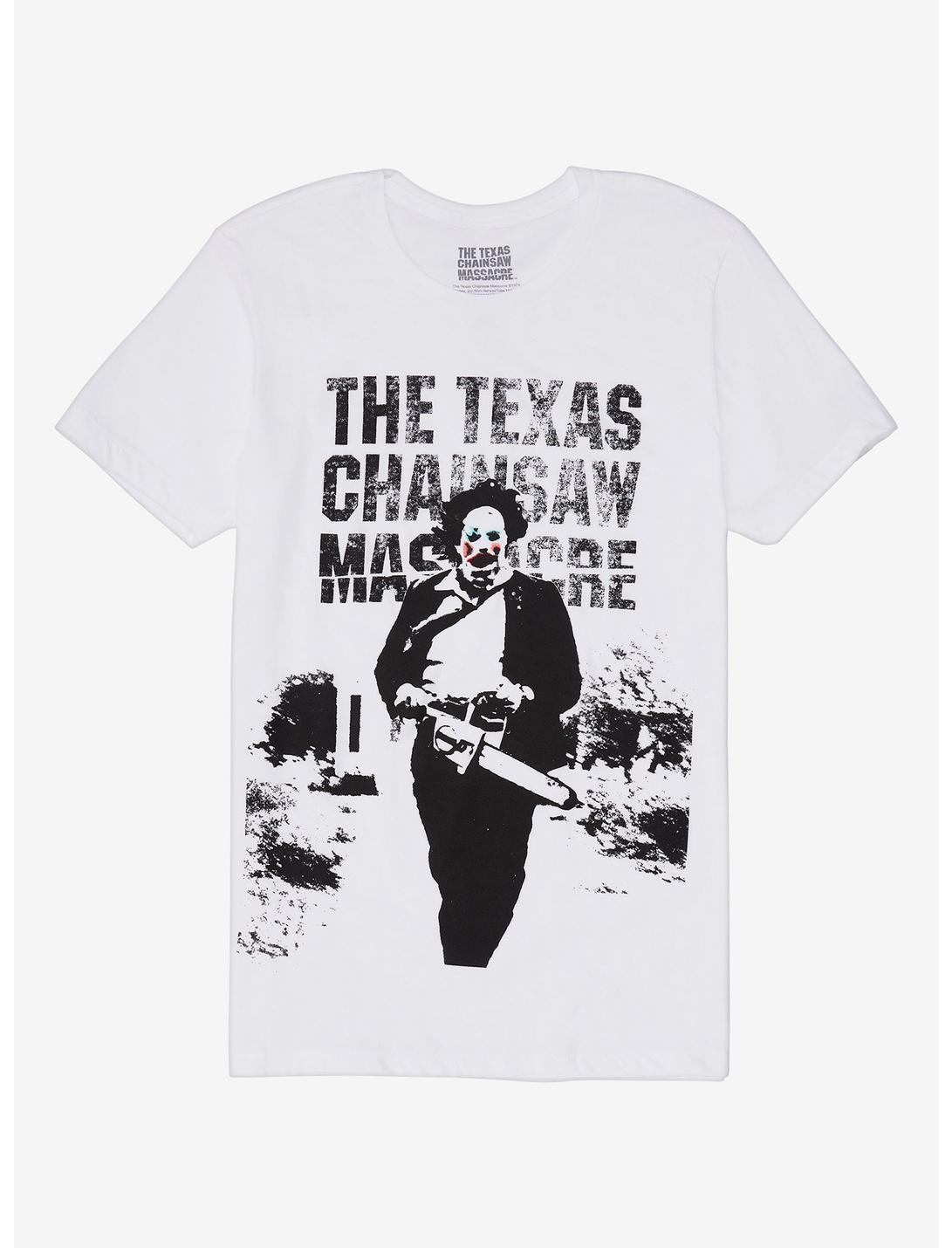 The Texas Chainsaw Massacre Leatherface T-Shirt, BLACK, hi-res