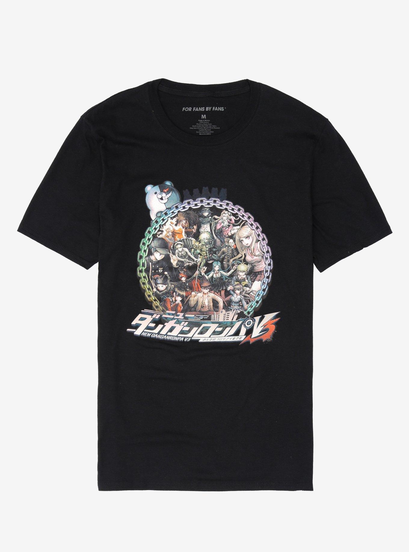 Danganronpa V3: Killing Harmony Cover T-Shirt, BLACK, hi-res