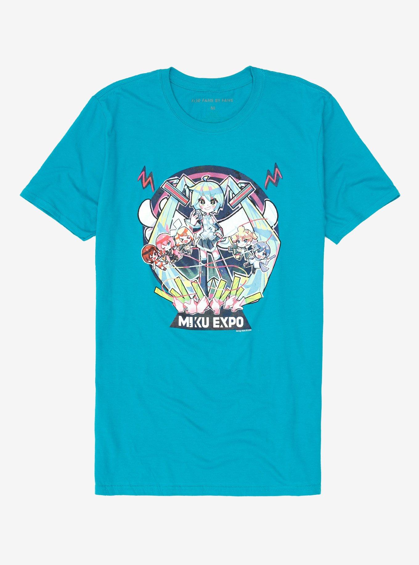 Hatsune Miku Expo 2020 T-Shirt, TEAL, hi-res