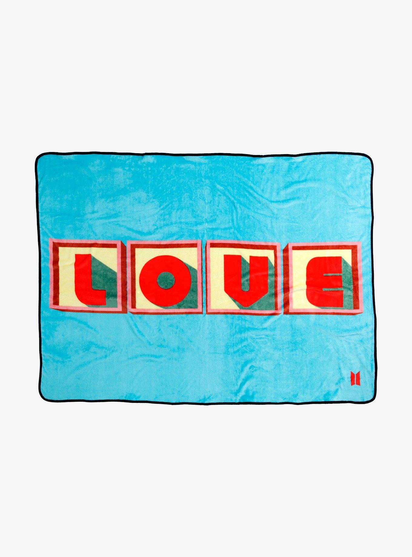 BTS Boy With Love Throw Blanket