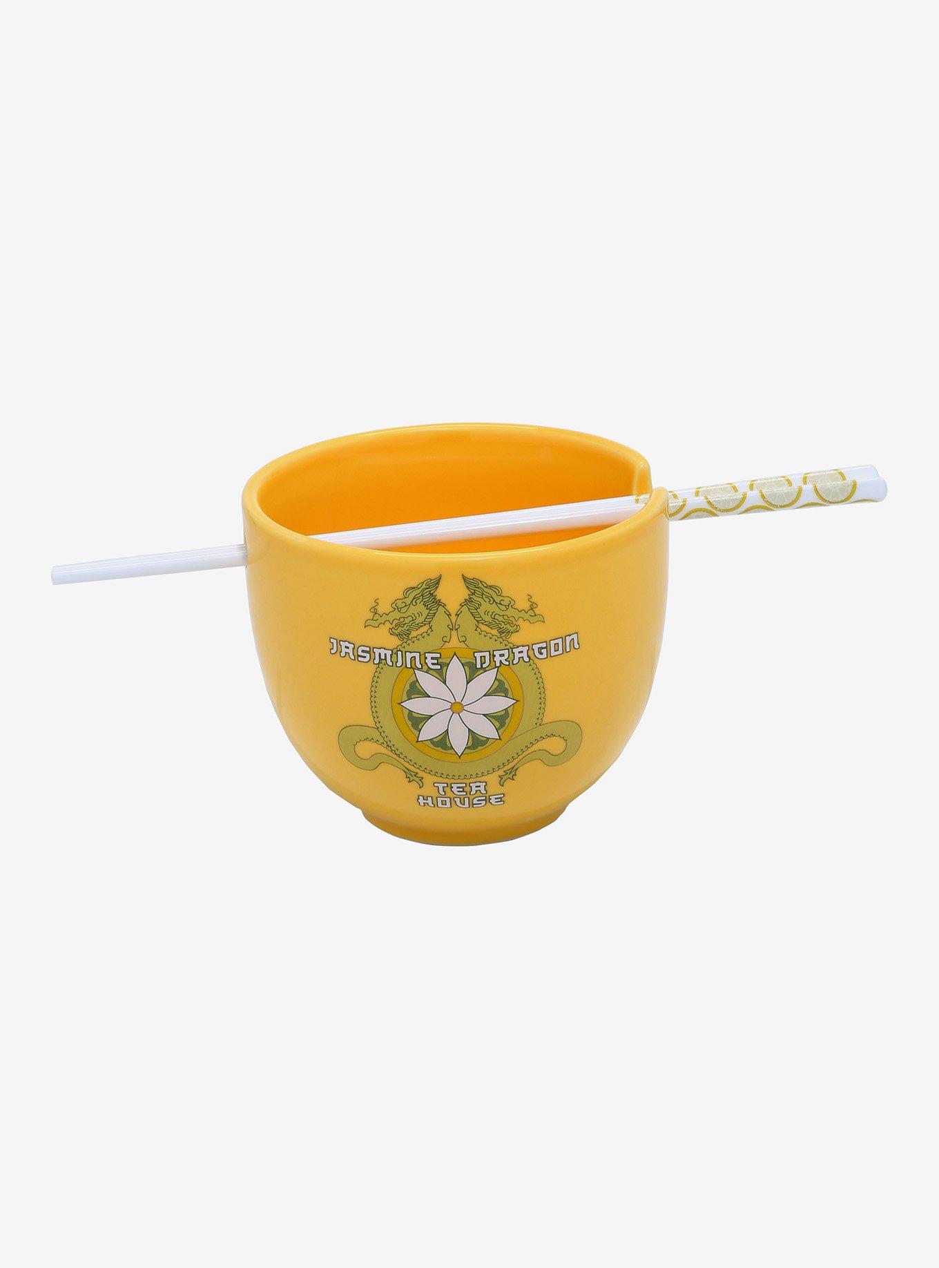 Avatar: The Last Airbender Jasmine Dragon Ramen Bowl With Chopsticks, , hi-res