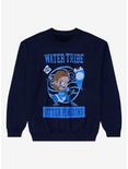 Avatar: The Last Airbender Water Tribe Otter Penguins Crewneck - BoxLunch Exclusive, NAVY, hi-res