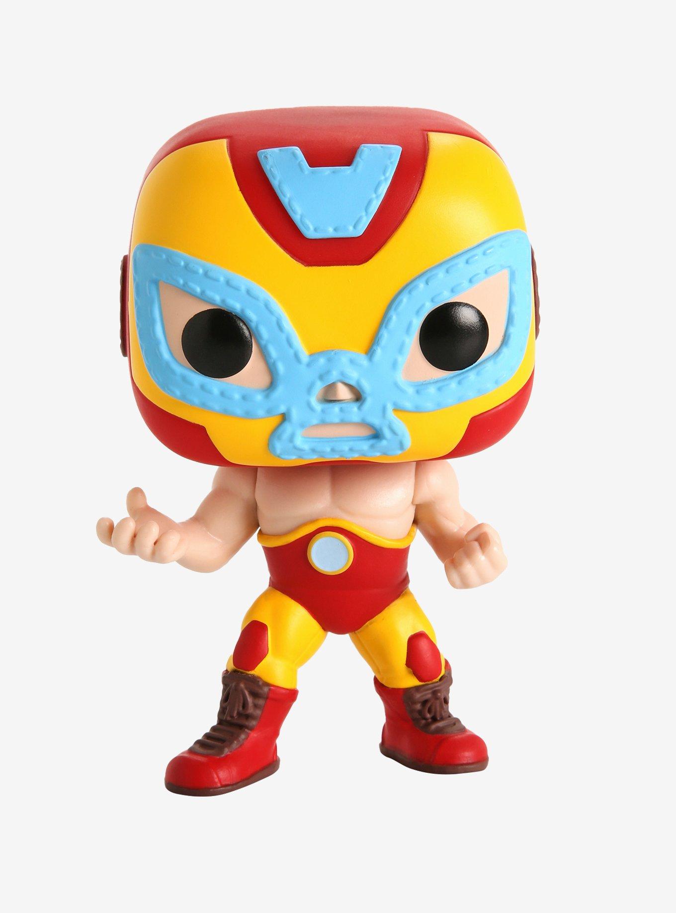 Funko Pop! Marvel Lucha Libre Edition El H&eacute;roe Invicto Vinyl Bobble-Head, , hi-res