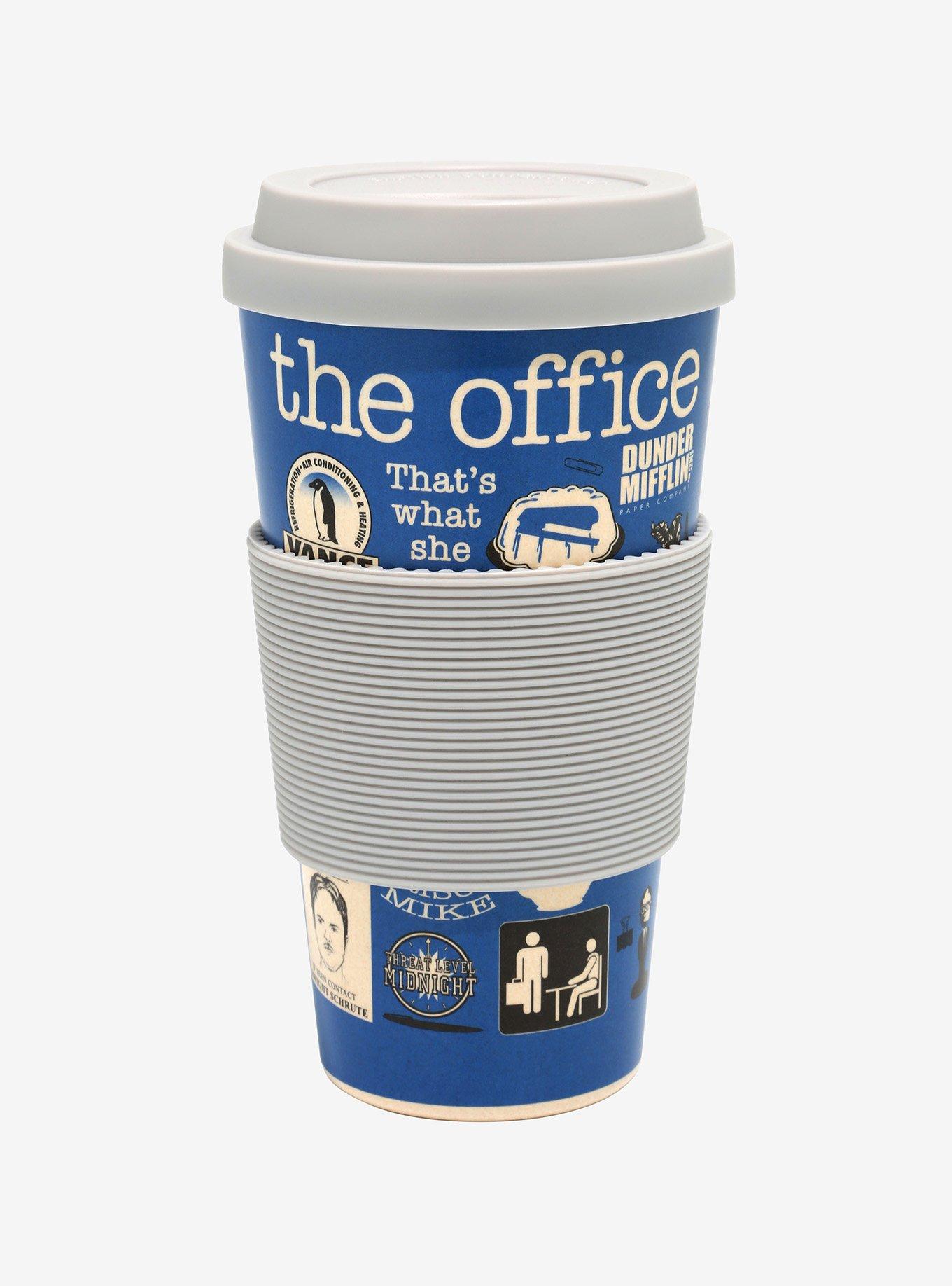 The Office Icon Bamboo Travel Mug, , hi-res