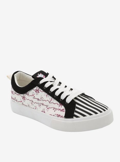 Disney The Aristocats Marie Stripe Lace-Up Sneakers | Hot Topic