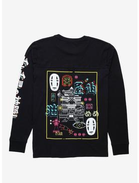 Studio Ghibli Spirited Away No-Face Neon Lights Long Sleeve T-Shirt - BoxLunch Exclusive, , hi-res