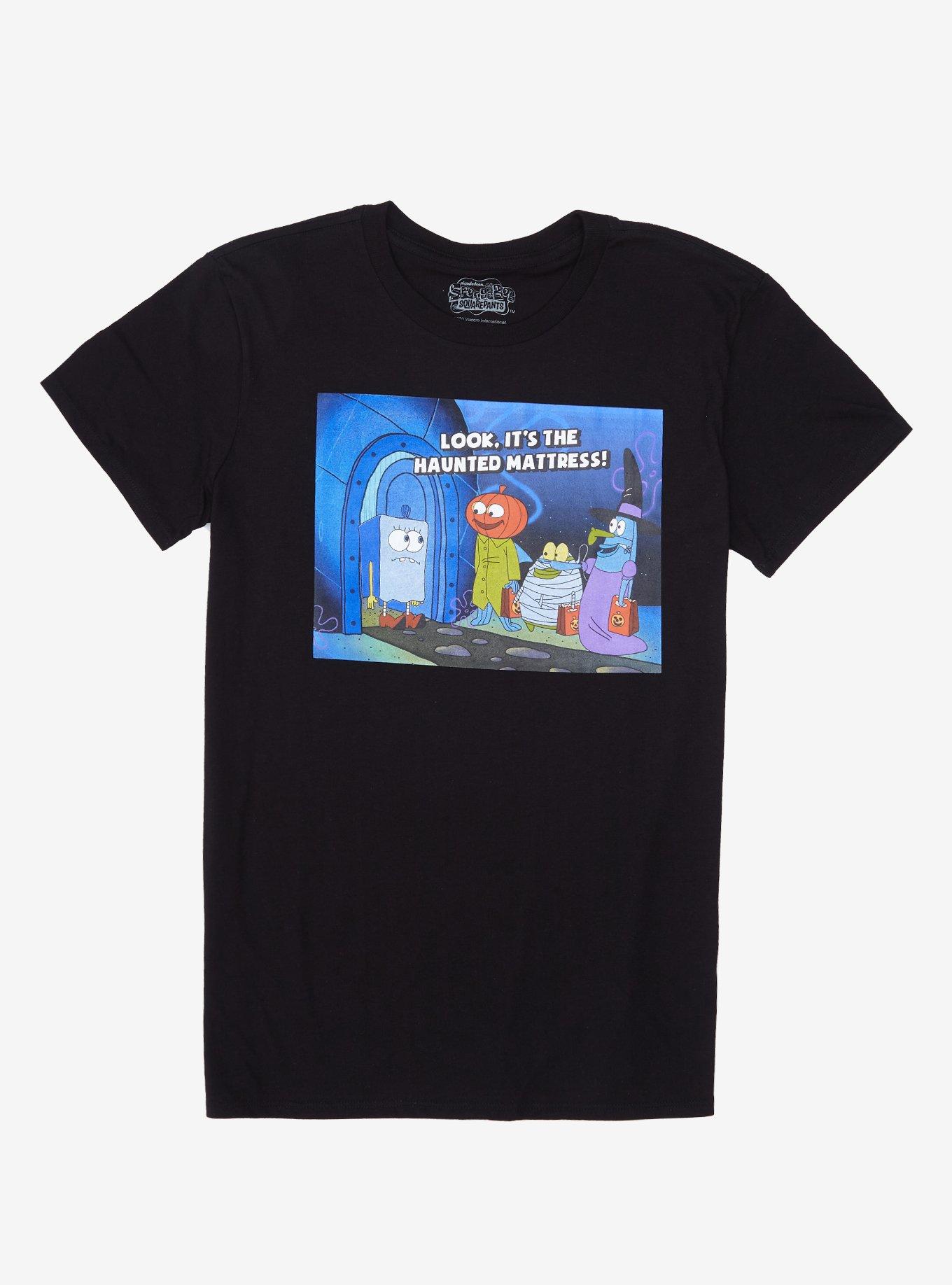 SpongeBob SquarePants The Haunted Mattress Girls T-Shirt, MULTI, hi-res