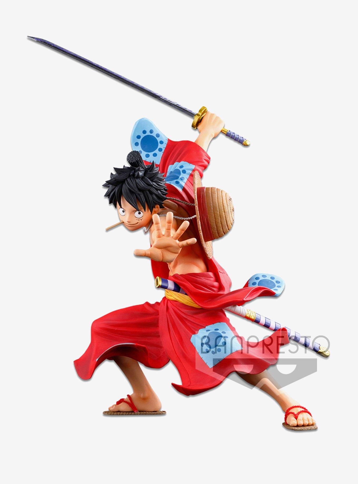 Banpresto One Piece Monkey D. Luffy World Figure Colosseum 3 Super Master Stars (Ver. 1) Figure, , hi-res