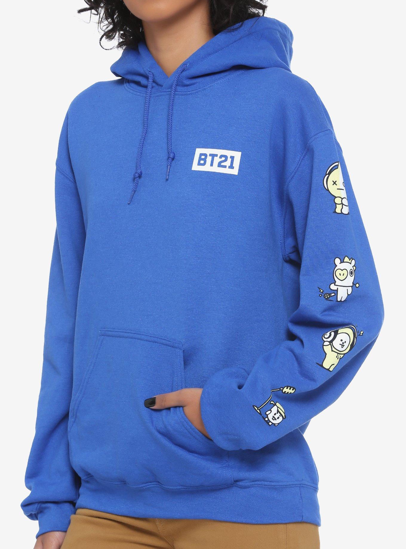 Bt21 sweatshirt store hot topic