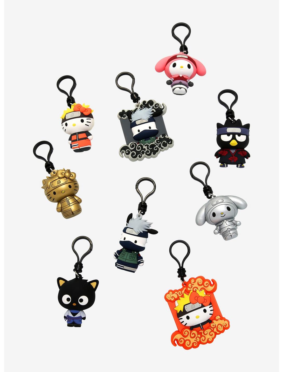 Naruto Shippuden x Hello Kitty and Friends Blind Bag Figural Bag Clip, , hi-res