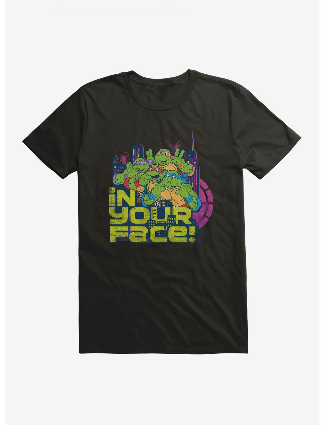 Teenage Mutant Ninja Turtles In Your Face T-Shirt, BLACK, hi-res