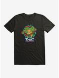Teenage Mutant Ninja Turtles Raphael Badge T-Shirt, BLACK, hi-res