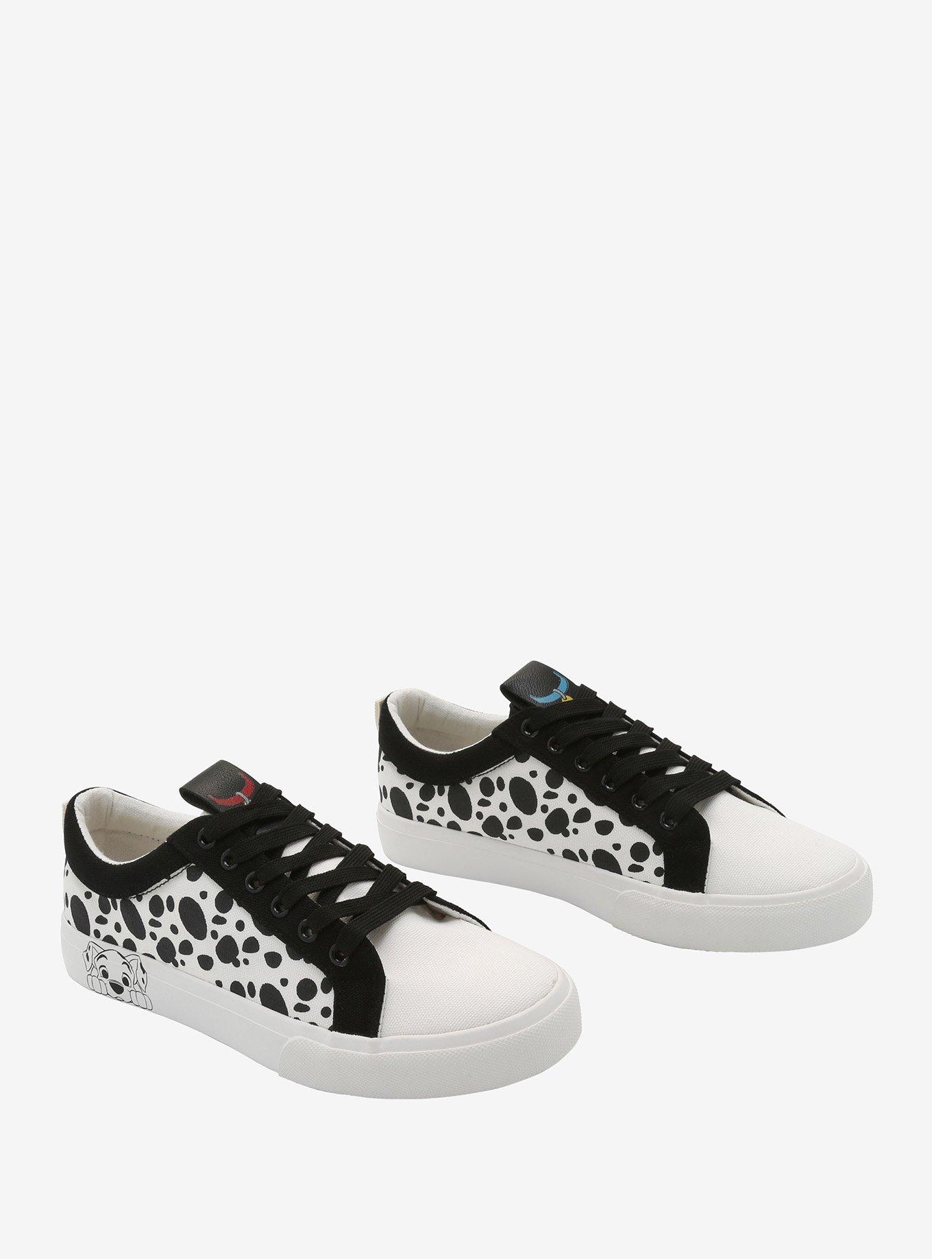 Disney 101 Dalmatians Spotted Lace-Up Sneakers, MULTI, hi-res