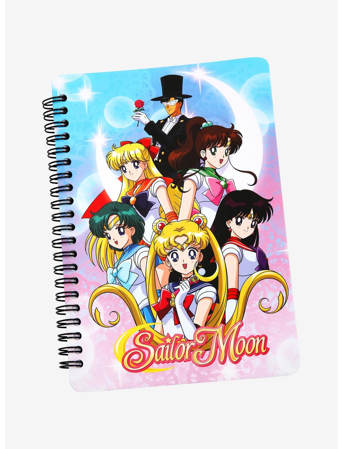Sailor Moon Spiral Notebook - BoxLunch Exclusive, , hi-res