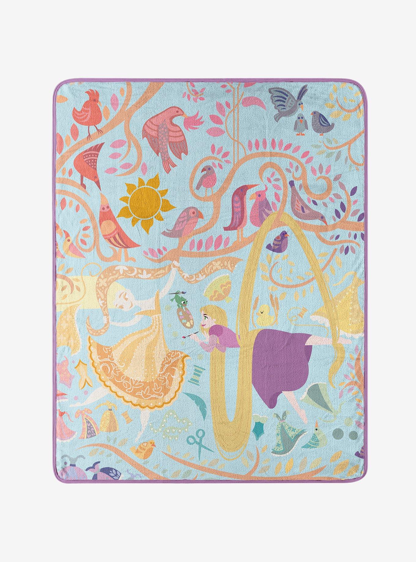 Disney Tangled Folk Art Throw BoxLunch Exclusive